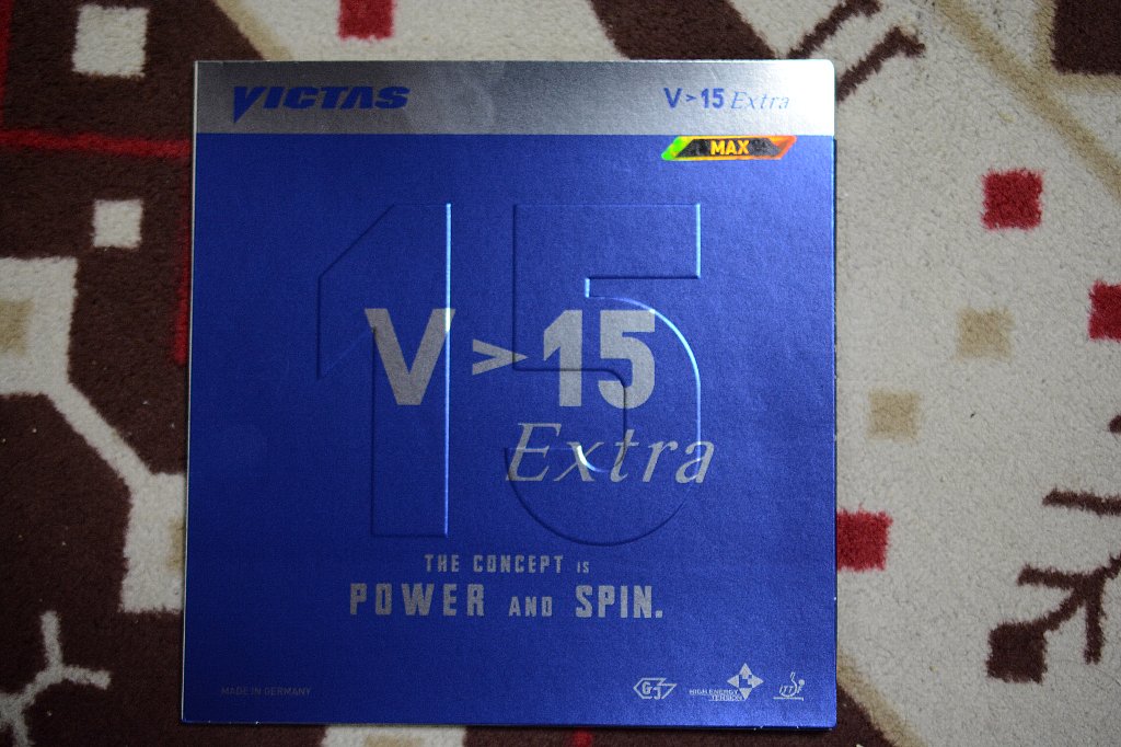 優れたスピード性能＋安定性「VICTAS V>15 エキストラ」