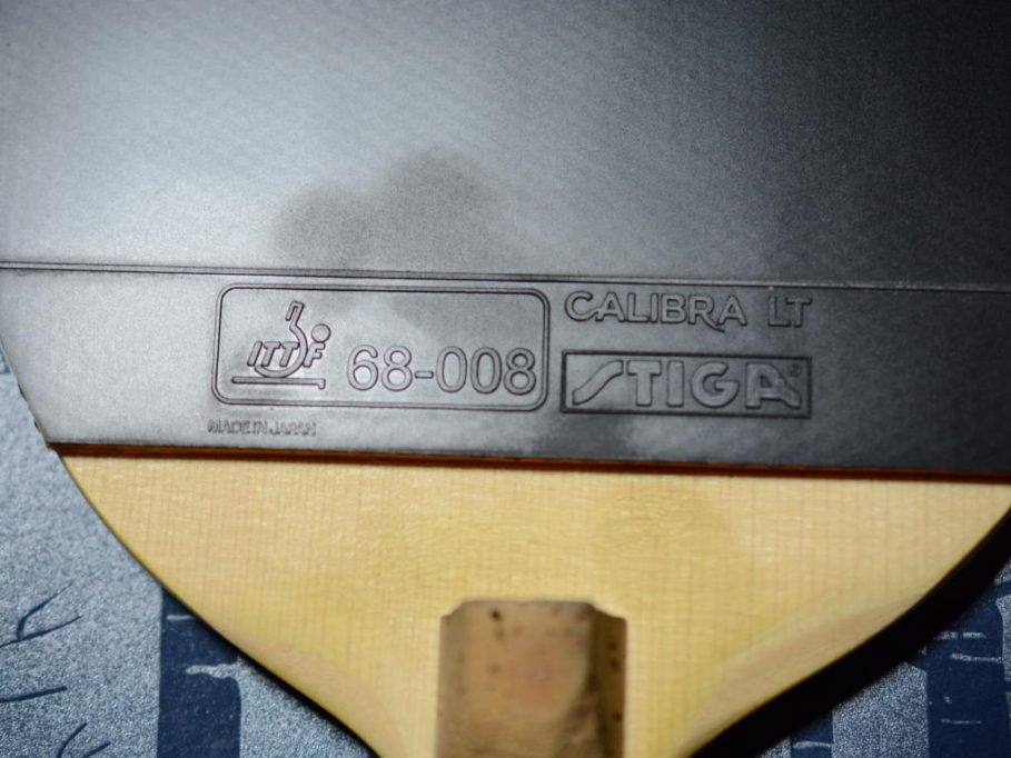 正式的 STIGA スティガ 卓球 ラバー テンション系裏ソフト キャリブラLTサウンド ブラック 特厚 9828-23